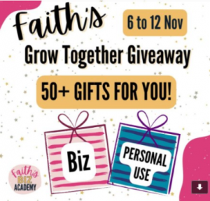 faith giveaway